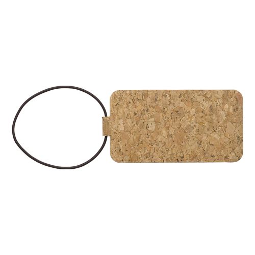 Étiquette bagage en liège - image 2